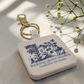 Custom Logo NFC Social Media Tag Keychain: Personalized Acrylic Business Card
