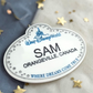 Personalized Cast Member Name Tag - Custom Magical Keepsake Acrylic Badge