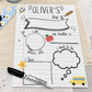 Personalized First Day of School Board - Notebook Doodle School Acrylic Sign - Back to School Photo Prop