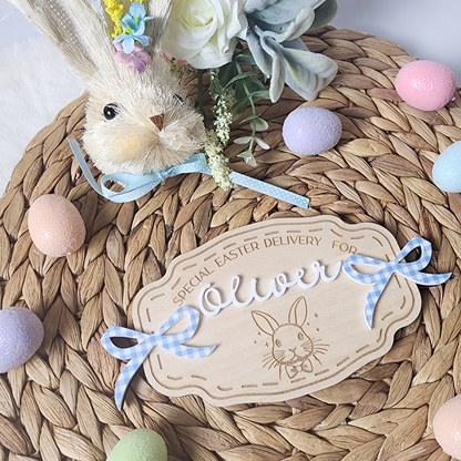 Custom Easter Crate Wood & Acrylic Signs