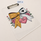Personalized Teacher Custom Acrylic Clipboard with Name - Teacher Appreciation End of Year Teacher Gift