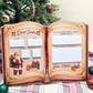 Personalized Dear Santa Reusable Dry Erase Board - Storybook Christmas Wish List Tradition Photo Prop