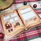 Personalized Dear Santa Reusable Dry Erase Board - Storybook Christmas Wish List Tradition Photo Prop