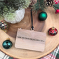 Custom Chalkboard Teacher Christmas Ornament - Personalized Wood & Acrylic Teacher's Gift
