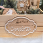 Personalized Christmas Crate Sign – Santa & Sleigh Special Christmas Eve Delivery
