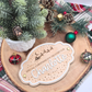 Personalized Christmas Crate Sign – Santa & Sleigh Special Christmas Eve Delivery
