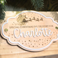 Personalized Christmas Crate Sign – Santa & Sleigh Special Christmas Eve Delivery