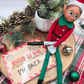 Custom Elf on the Shelf Message Board - Personalized North Pole Mail Dry Erase Memo Board