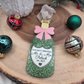 Personalized “Our First Christmas as Mr & Mrs” Champagne Bottle Ornament - Newlywed Gift