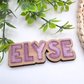 Custom Name Mini Magnet  Personalized Wood and Acrylic Fridge Magnet  - Back to School - Teacher Gift - Fridge Decor