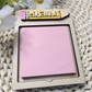 Custom Name Teacher Post It Note Holder