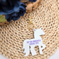 Custom Unicorn NFC Bag Tag - Personalized Emergency Kids Backpack Tag