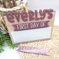 Personalized First & Last Day School Board - Custom Wood and Acrylic Photo Prop - Dry‑Erase, Interchangeable, Back‑to‑School Gift