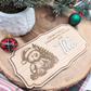 A Bear-y Special Christmas Eve Delivery Plaque - Personalized Name Sign for Christmas Crates