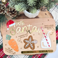 Dear Santa Milk & Cookies Board - Personalized Christmas Eve Tray
