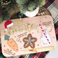 Dear Santa Milk & Cookies Board - Personalized Christmas Eve Tray