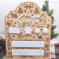 Dear Santa Dry Erase Board - Personalized Christmas Keepsake - Reusable Holiday Photo Prop