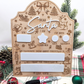 Dear Santa Dry Erase Board - Personalized Christmas Keepsake - Reusable Holiday Photo Prop