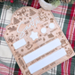 Dear Santa Dry Erase Board - Personalized Christmas Keepsake - Reusable Holiday Photo Prop