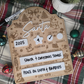 Dear Santa Dry Erase Board - Personalized Christmas Keepsake - Reusable Holiday Photo Prop