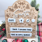 Dear Santa Dry Erase Board - Personalized Christmas Keepsake - Reusable Holiday Photo Prop