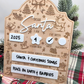 Dear Santa Dry Erase Board - Personalized Christmas Keepsake - Reusable Holiday Photo Prop