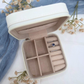 Personalized Travel Jewelry Case - Castle Vacation Keepsake Box