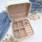 Personalized Travel Jewelry Case - Castle Vacation Keepsake Box