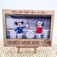 Magical Cruise Memory Frame | Personalized DCL Vacation Keepsake | Custom 5x7 Photo Frame | Nautical Cruise Gift | Travel Display Frame