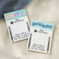 Personalized Theme Park Countdown Pass - Dry Erase Vacation Keepsake Magnet