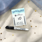 Personalized Theme Park Countdown Pass - Dry Erase Vacation Keepsake Magnet