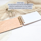 Personalized Letters to Mama Book - Custom Wooden Memory Keepsake Journal - Mother’s Day Gift