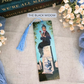 Stretching Room Art Acrylic Bookmark - Gothic Haunted Mansion Portrait Gift For Book Lovers