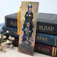 Stretching Room Art Acrylic Bookmark - Gothic Haunted Mansion Portrait Gift For Book Lovers