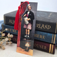 Stretching Room Art Acrylic Bookmark - Gothic Haunted Mansion Portrait Gift For Book Lovers