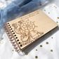 Personalized Cruise Autograph Book for Kids - Engraved Birch Wood Memory Album, Custom Vacation Signature Keepsake Journal