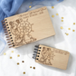 Personalized Cruise Autograph Book for Kids - Engraved Birch Wood Memory Album, Custom Vacation Signature Keepsake Journal