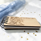 Personalized Cruise Autograph Book for Kids - Engraved Birch Wood Memory Album, Custom Vacation Signature Keepsake Journal