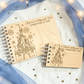 Castlebound Custom Wood Autograph Book - Personalized Theme Park Signature Album | Vacation Memory Keepsake for Kids & Adults