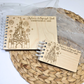 Castle Custom Wood Autograph Book