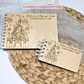 Castle Custom Wood Autograph Book
