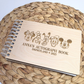 Fab Five Custom Wood Autograph Book