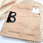 Little Boo Handprint or Footprint Board - Personalized First Halloween Ghost Sign - Baby Keepsake Craft - DIY Spooky Memory