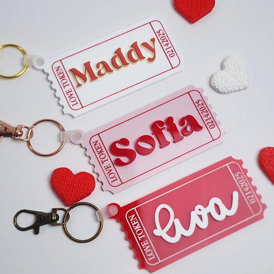 Ticket To Love Tag