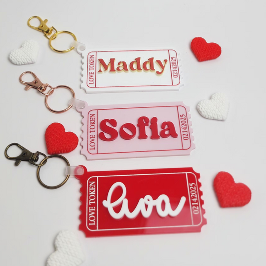 Ticket To Love Tag