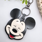 Personalized Mouse-Inspired NFC Emergency Contact Tag - Custom Acrylic Safety Keychain - Tap with Phone - Boy or Girl Design with Bow