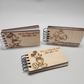 Mini Custom Wood Autograph Book