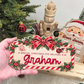 Personalized Wooden Santa Special Delivery Christmas Eve Crate Sign - Custom Christmas Box Name Plaque