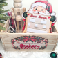 Personalized Wooden Santa Special Delivery Christmas Eve Crate Sign - Custom Christmas Box Name Plaque