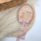 Hello World Baby Stat Sign  - Oval Birth Announcement with Bow - 3D Acrylic Name Plaque - Newborn Photo Prop - Keepsake for Baby Girl or Boy